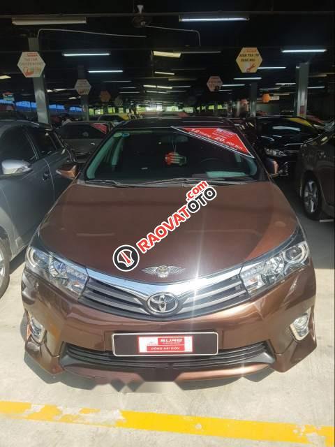 Bán ô tô Toyota Corolla Altis 2.0V sản xuất năm 2015, màu nâu-5