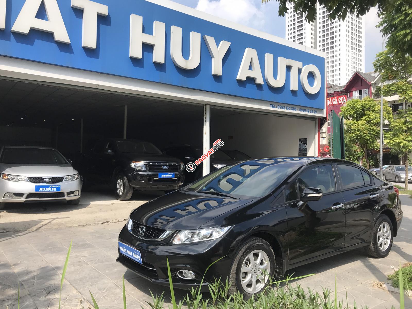 Cần bán Honda Civic 1.8AT sản xuất năm 2015, màu đen-7