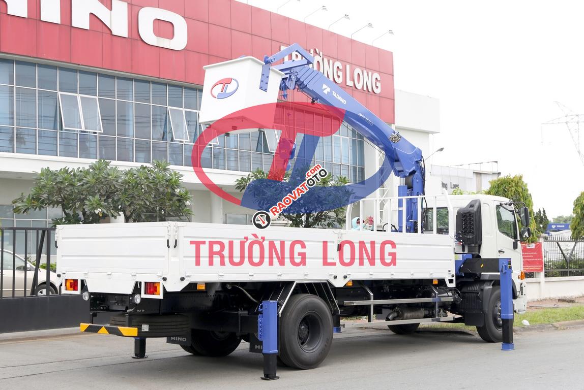 Xe tải cẩu 7 tấn, lắp cẩu Tadano 5 tấn | Hino Series 500 FG EURO 4-5