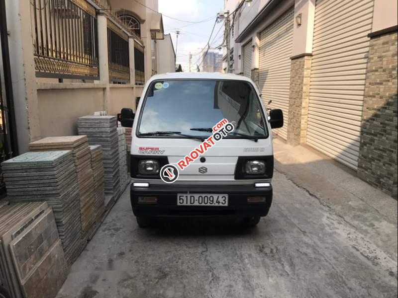 Bán xe Suzuki Super Carry Van sản xuất năm 2007, màu trắng, máy êm-3