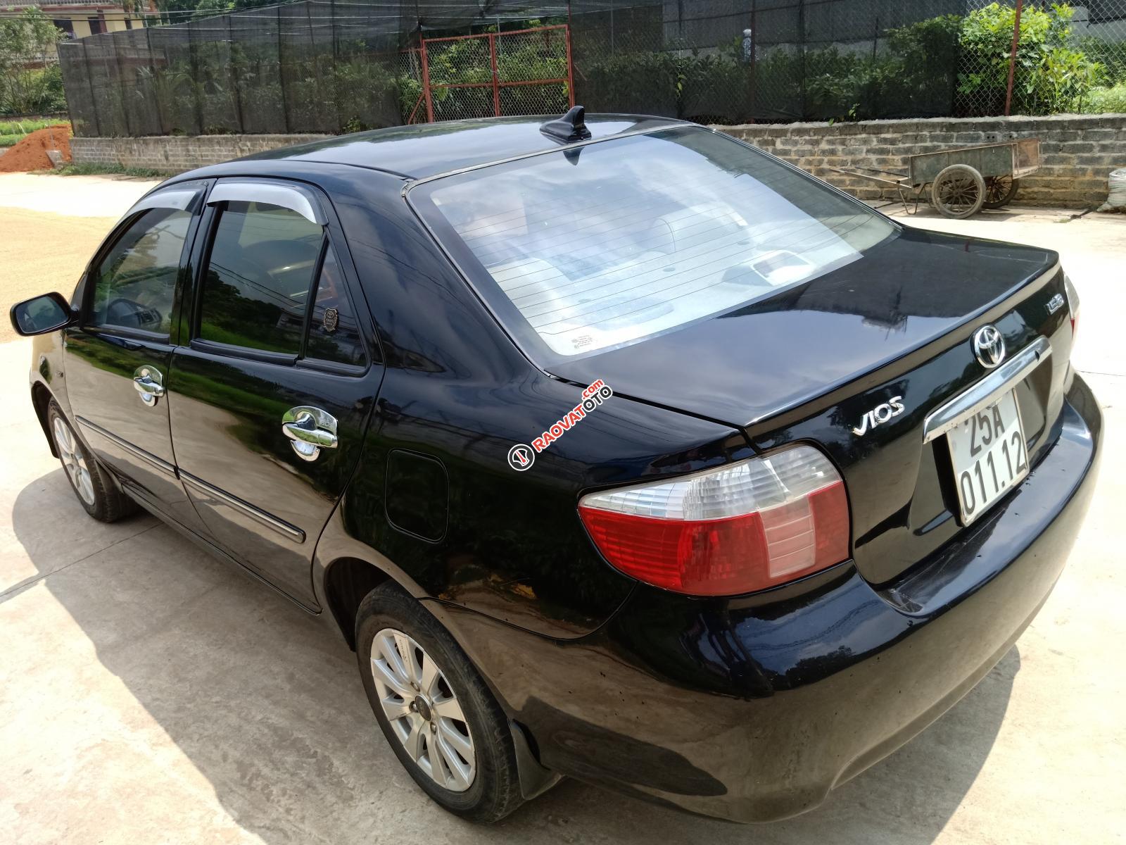 Cần bán gấp Toyota Vios G đời 2005, màu đen-15