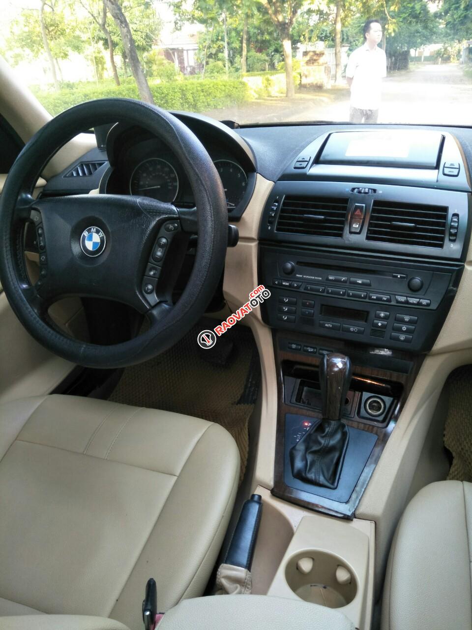 BMW X3 số tự động nhập Mỹ sx 2005, đăng ký LĐ 2007 chính chủ công chức chạy ít, nên xe còn đẹp  -4