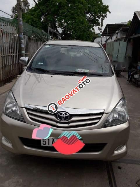 Bán xe Toyota Innova GSR đời 2010, màu vàng cát-5