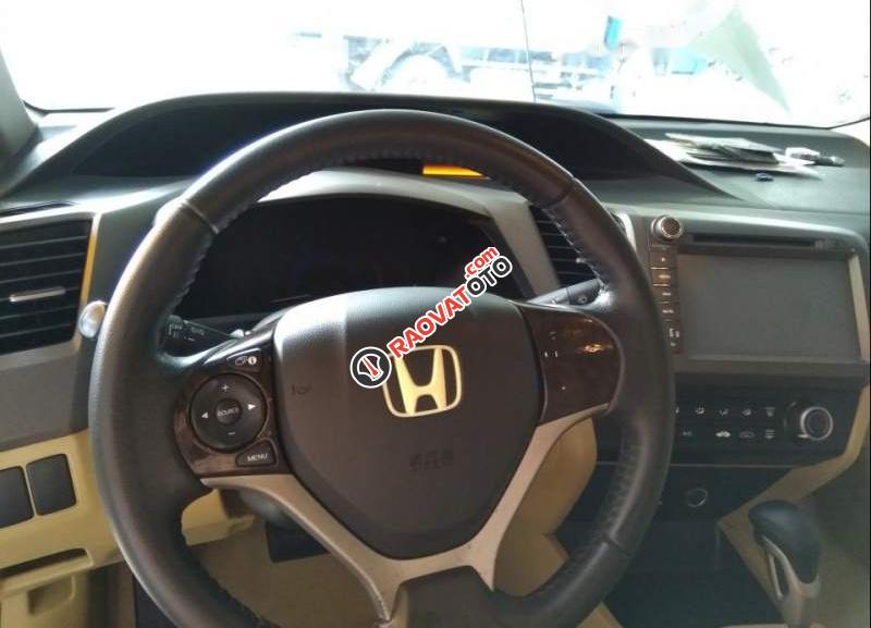 Cần bán Honda Civic 1.8 AT đời 2013, màu trắng-5