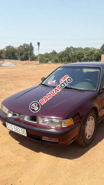 Cần bán gấp Honda Accord MT đời 1994, màu đỏ, xe mua về chỉ việc sử dụng-3