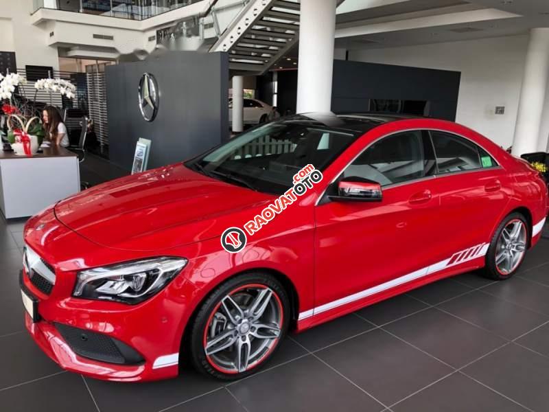 Bán ô tô Mercedes CLA 250 đời 2019, nhập khẩu, trả trước 600tr nhận xe ngay-0