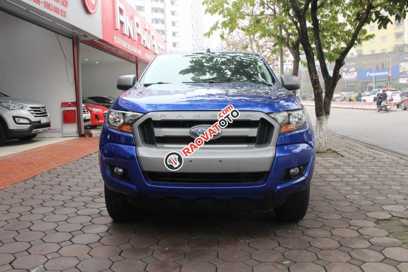 Cần bán xe Ford Ranger XLS 4X2 MT sản xuất 2016, màu xanh lam, nhập khẩu nguyên chiếc-1