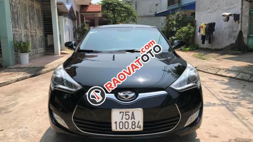 Bán xe Hyundai Veloster 1.6 AT 2011, màu đen, 415tr-0