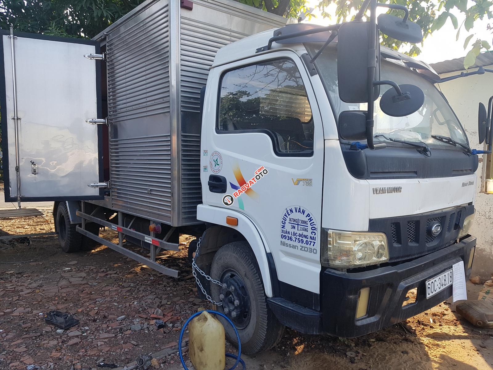Ngân hàng thanh lý bán đấu giá xe tải thùng kín Veam VT735 SX 2016-1