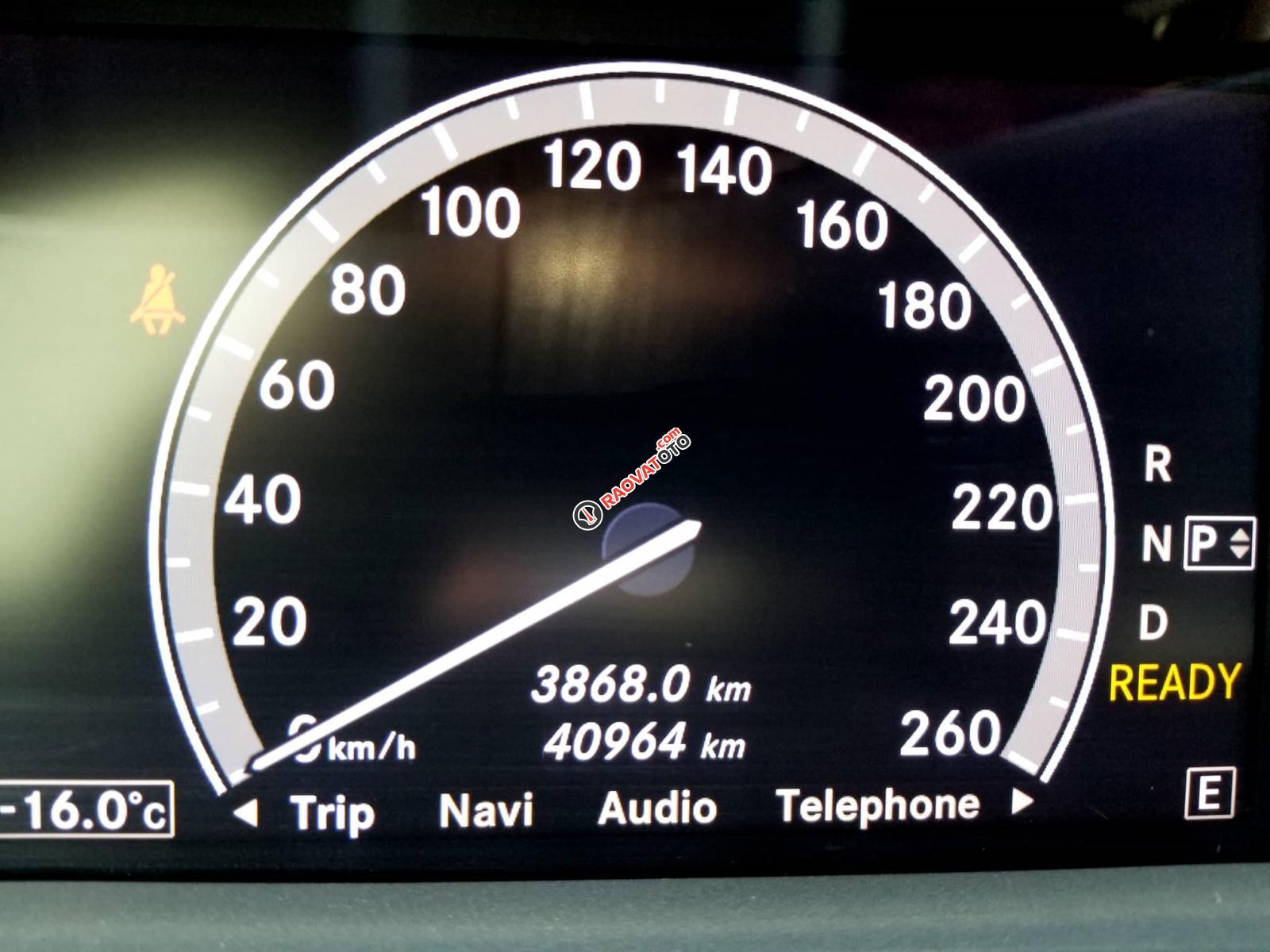 Cần bán xe Mercedes S400 model 2012, màu đen, động cơ xăng điện-6