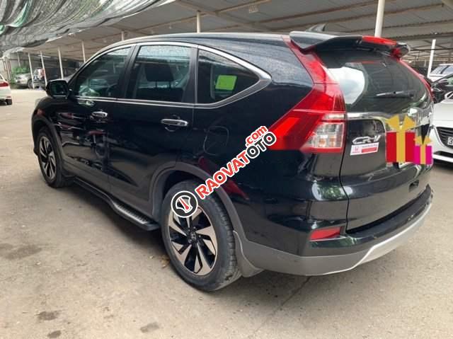 Bán Honda CR V 2.4 đời 2015, màu đen, số tự động-1