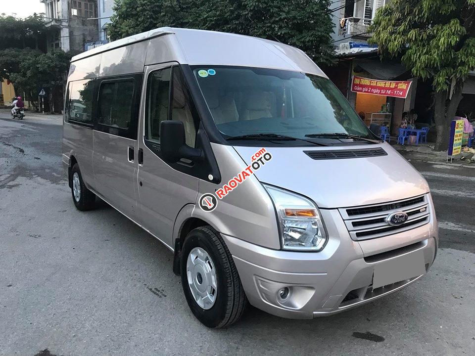 Cần bán xe Ford Transit 2016 máy dầu số sàn, màu hồng phấn 16 chỗ-2