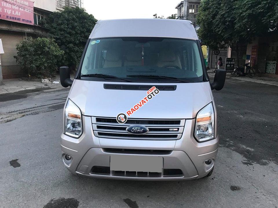 Cần bán xe Ford Transit 2016 máy dầu số sàn, màu hồng phấn 16 chỗ-3