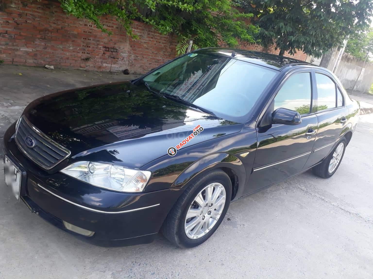 Bán ô tô Ford Mondeo AT năm 2004, màu đen, giá 160 triệu-2