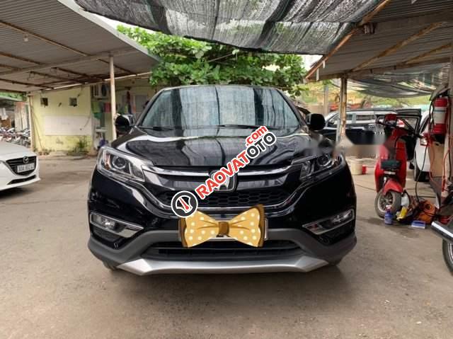 Bán Honda CR V 2.4 đời 2015, màu đen, số tự động-5