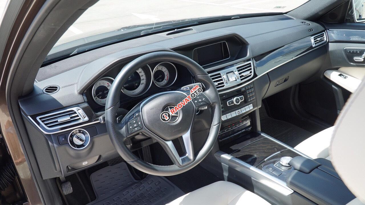 Bán Mercedes Benz E250 2014 xe đẹp màu nâu, đi 27.000km, cam kết chất lượng bao kiểm tra hãng-2