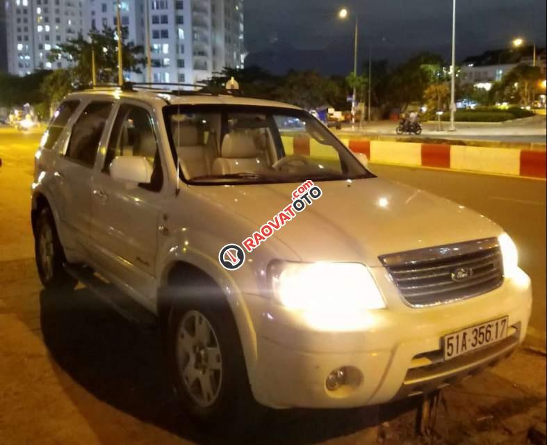 Bán Ford Escape 3.0 đời 2005, màu trắng giá cạnh tranh-0