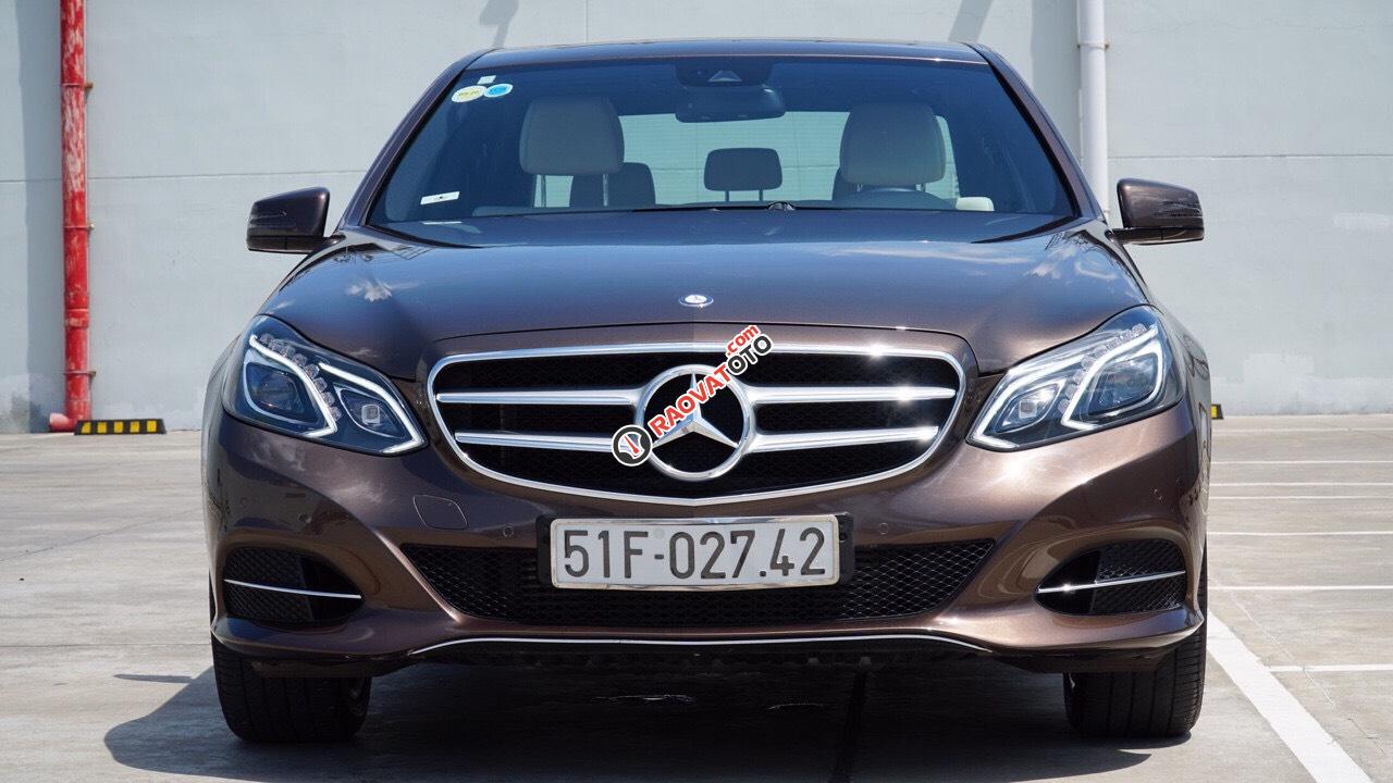 Bán Mercedes Benz E250 2014 xe đẹp màu nâu, đi 27.000km, cam kết chất lượng bao kiểm tra hãng-6