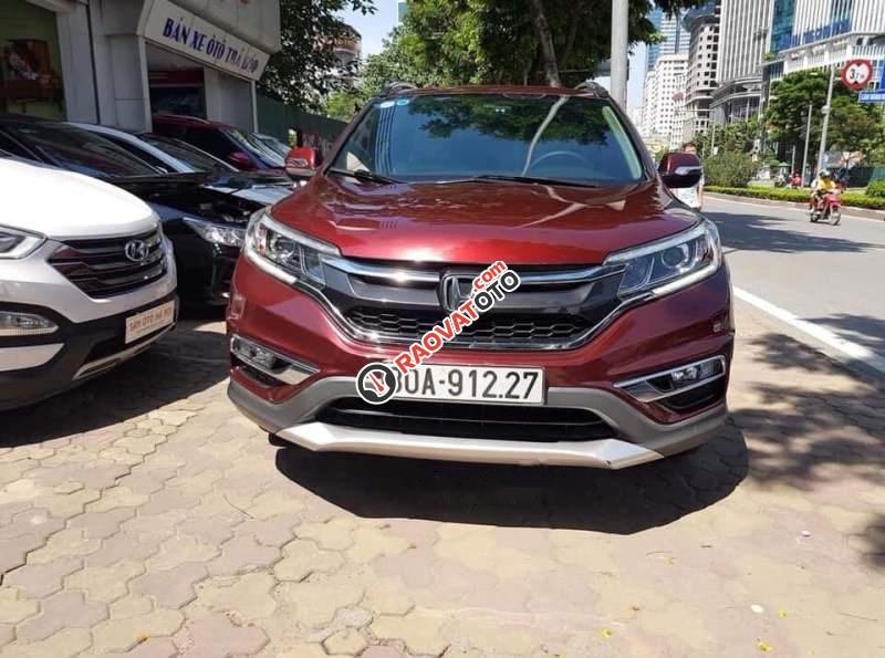 Bán Honda CR V 2.0 2015, màu đỏ, chính chủ, 800 triệu-0