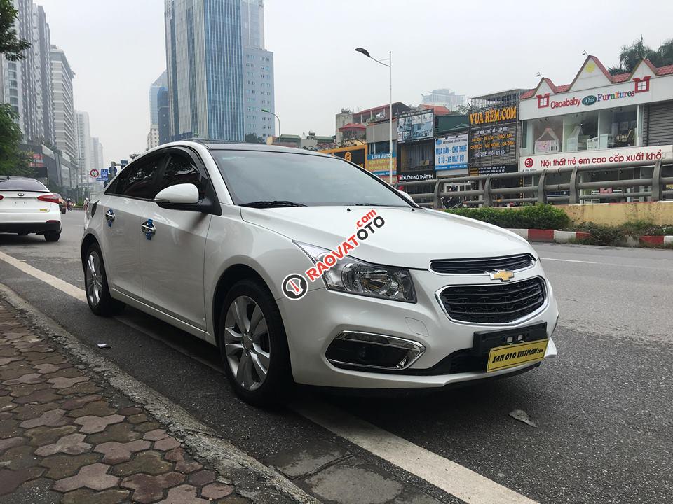 Bán xe Chevrolet Cruze 1.8 LTZ sản xuất 2016, màu trắng, giá chỉ 505 triệu-10