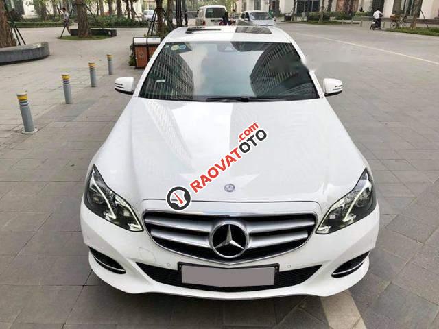 Bán E250, SX 2014, trắng NT da bò, chính chủ-4