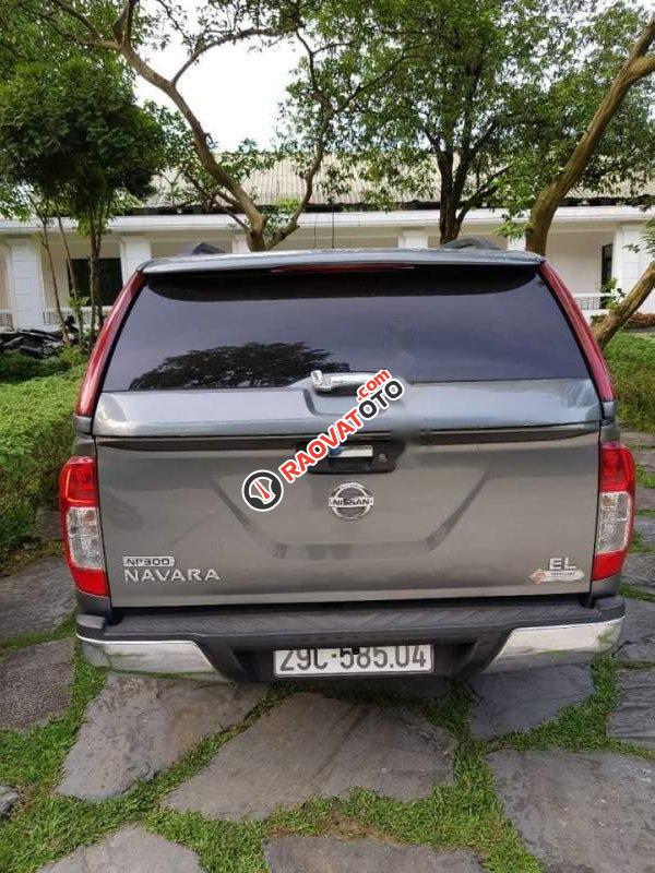 Bán Nissan Navara NP300 sản xuất năm 2016, màu xám, xe nhập, giá tốt-0