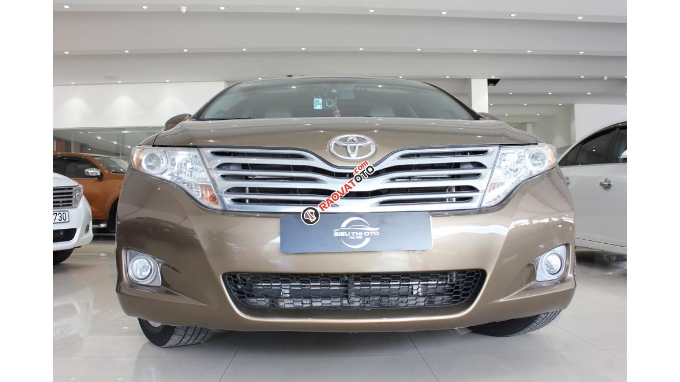 HCM: Bán Toyota Venza 2.7 AT 2011, màu nâu, xe nhập-0