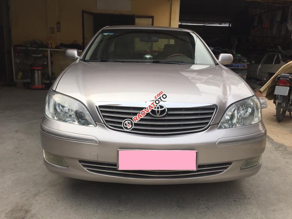 Bán xe Camry 2.4G đời 2004, số sàn, màu xám, xe cọp 113.000 Km-7