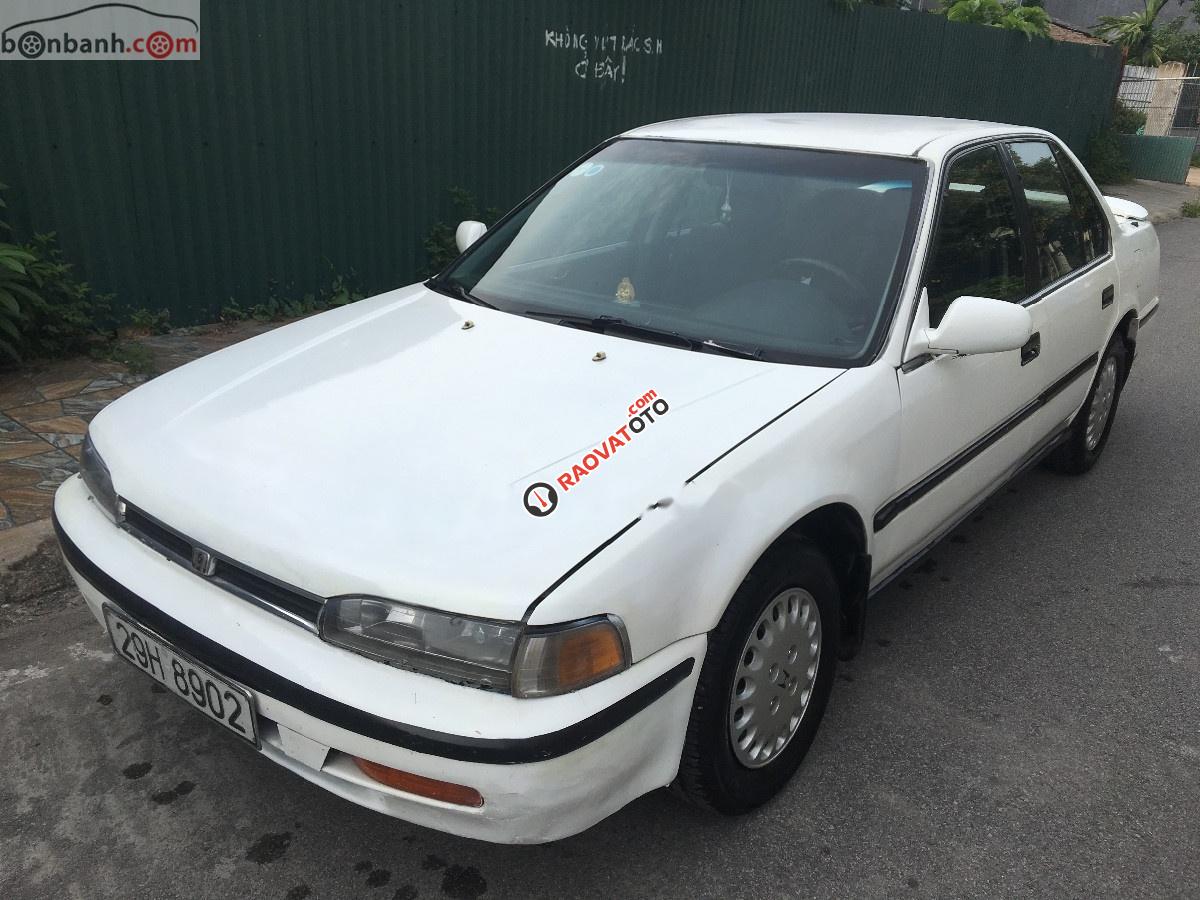 Bán xe Honda Accord Ex đời 1992, màu trắng, nhập khẩu như mới-1