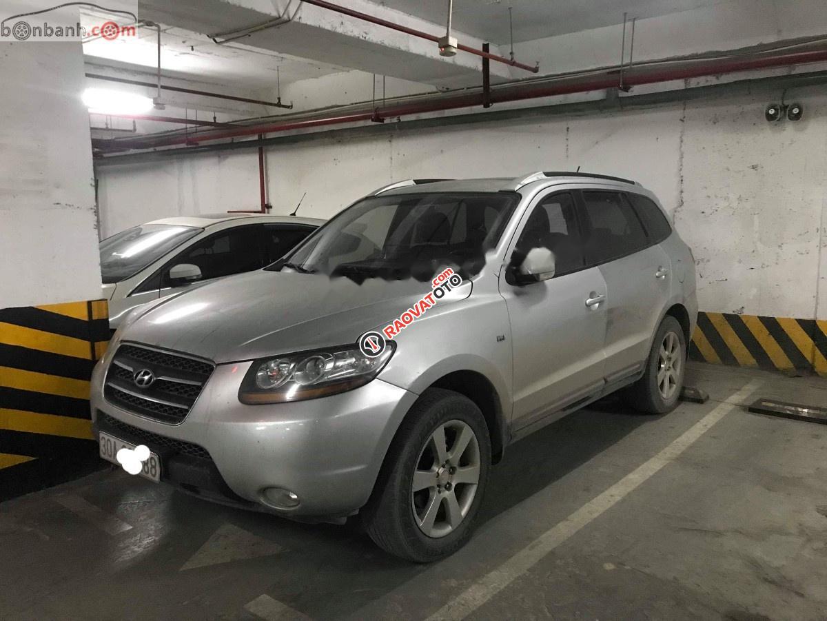 Bán Hyundai Santa Fe sản xuất năm 2009, màu bạc, nhập khẩu  -4