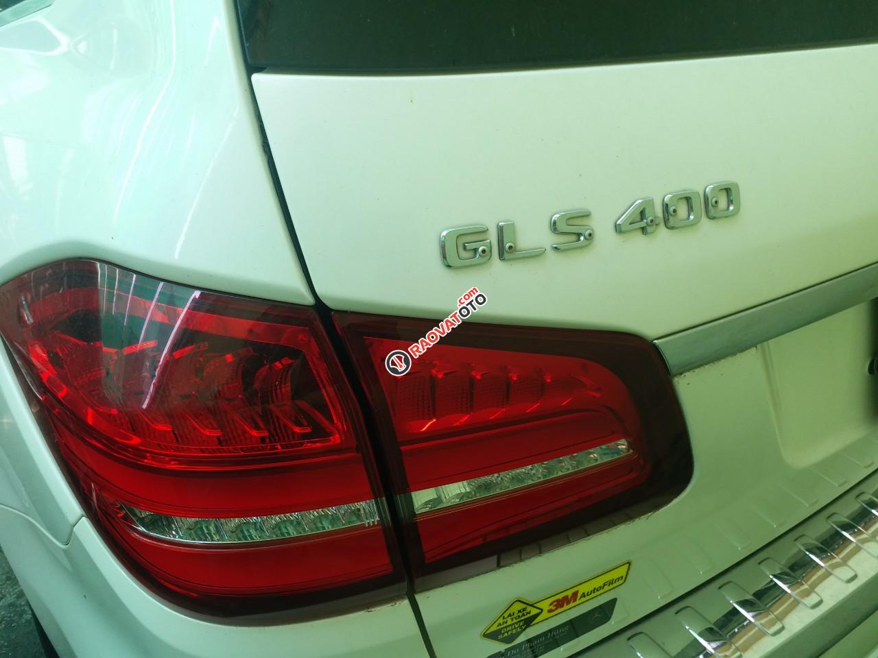 Mercedes GLS400 4 Matic màu trắng sản xuất 12/2017, nhập Mỹ, biển Hà Nội-1