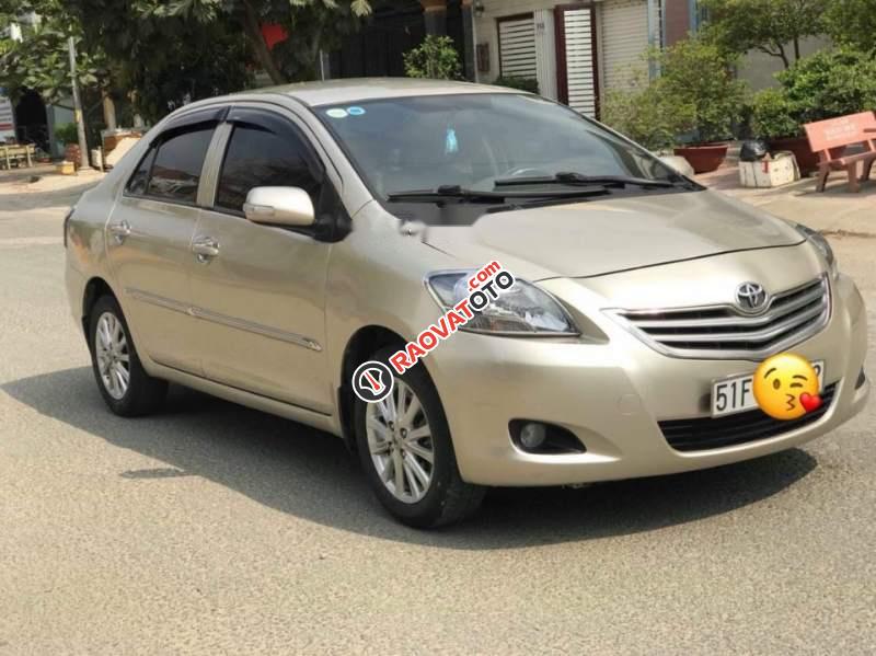 Bán Vios G Sx cuối 2012, số tự động, màu vàng cát, rất đẹp-5