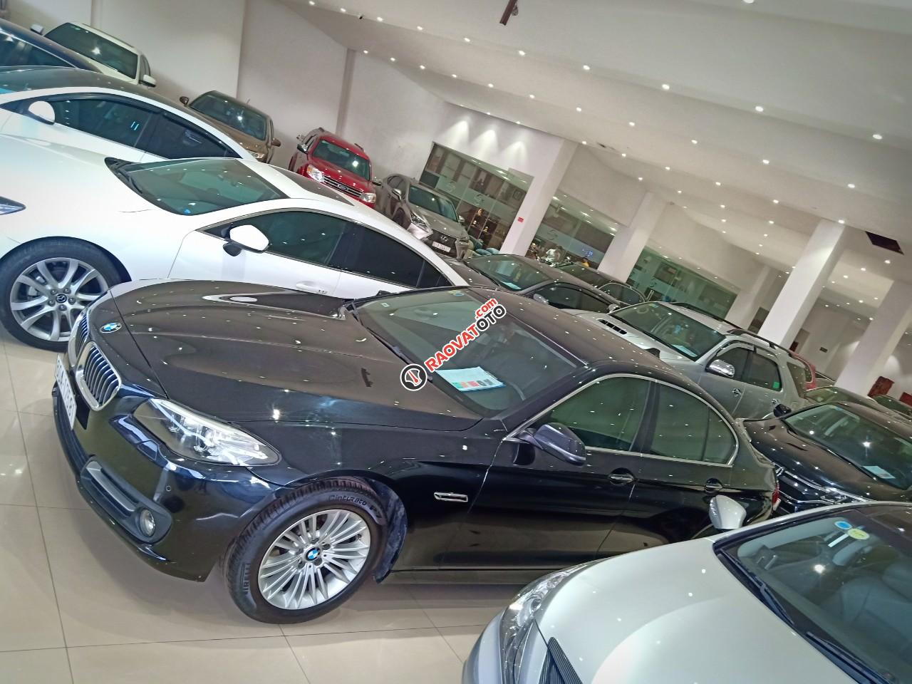 Cần bán BMW 520i đời 2014 2.0 AT xe nhập khẩu nguyên chiếc tại Đức, odo: 53.000 km, màu đen, xe đẹp-5