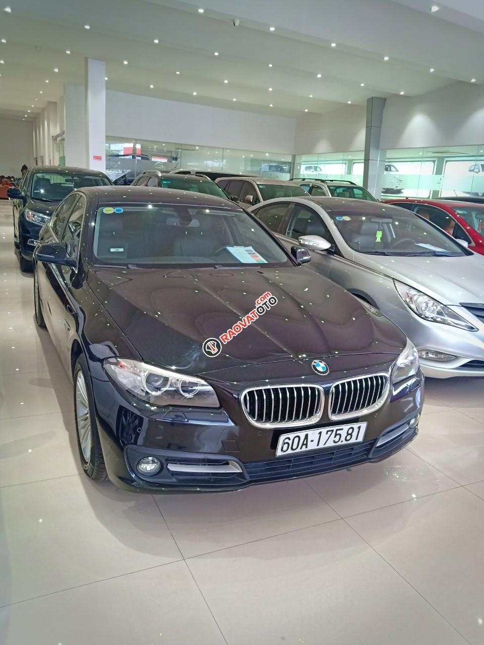 Cần bán BMW 520i đời 2014 2.0 AT xe nhập khẩu nguyên chiếc tại Đức, odo: 53.000 km, màu đen, xe đẹp-7