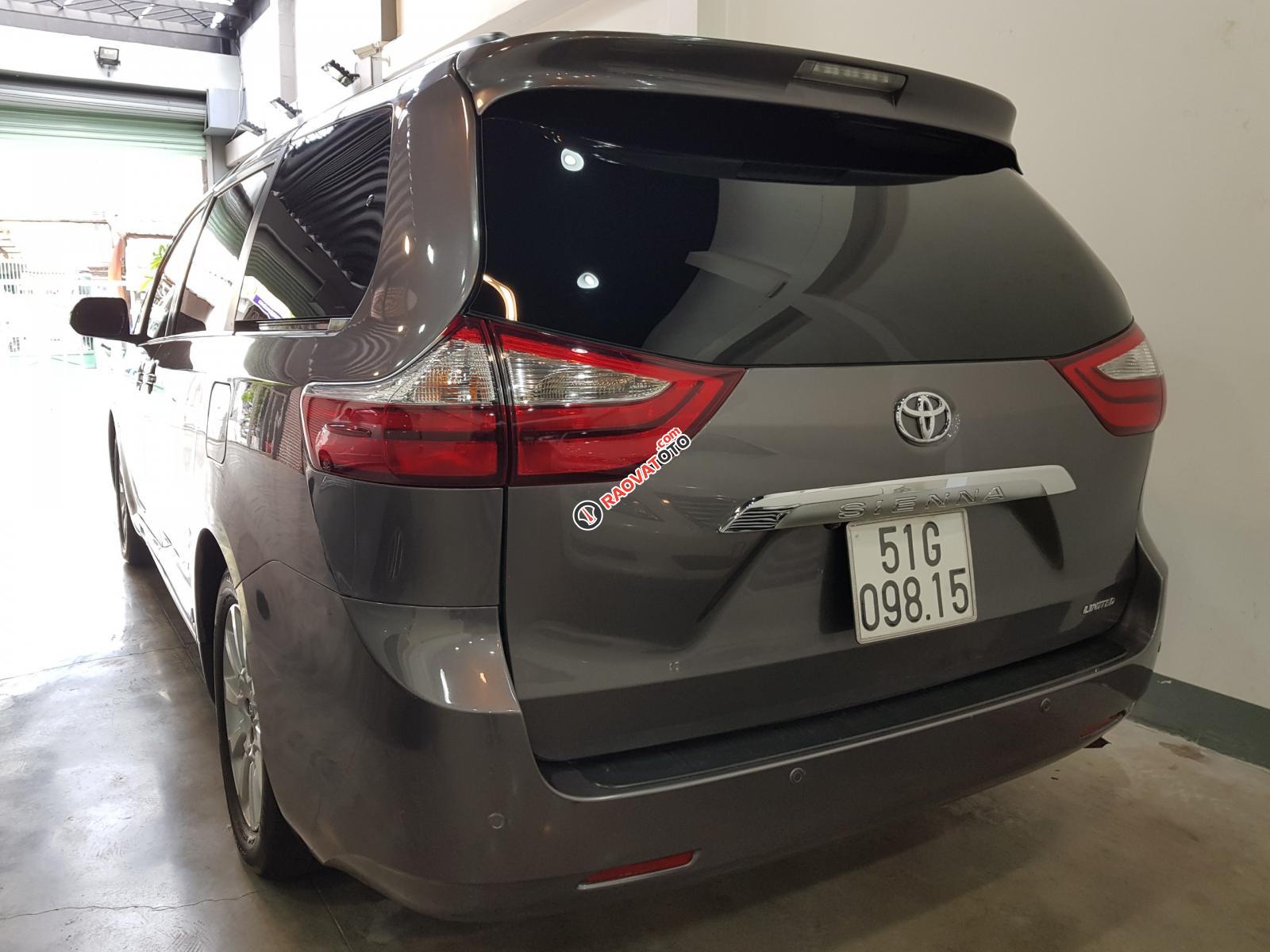 Bán xe Toyota Sienna Limited 3.5 AT AWD năm 2014, màu xám, nhập khẩu, full option-10
