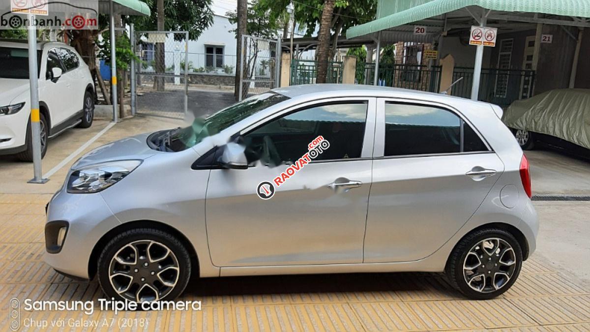 Bán Kia Morning S AT năm 2014, màu bạc-0