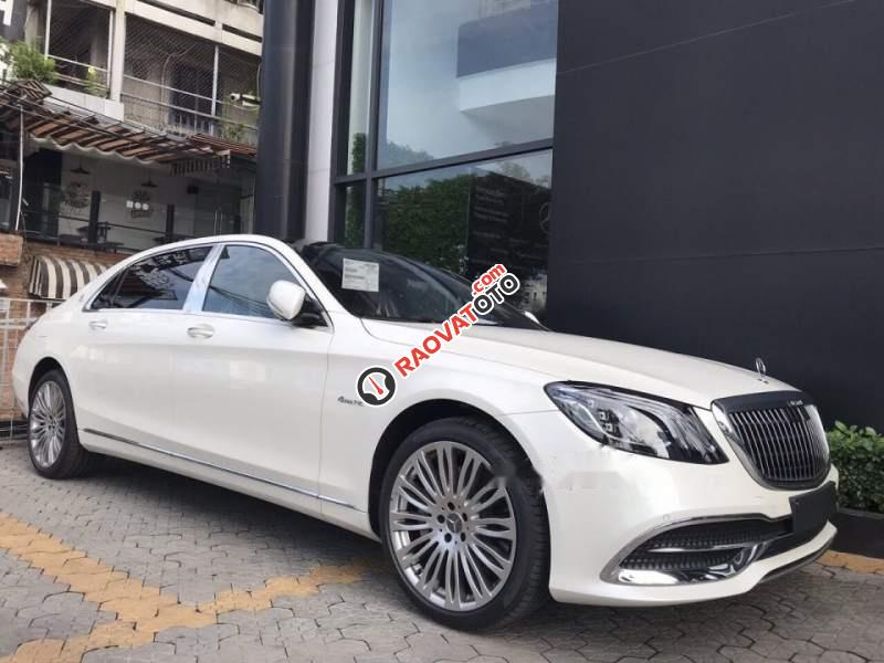Bán Mercedes-Maybach S450 2019, màu trắng, xe nhập-2