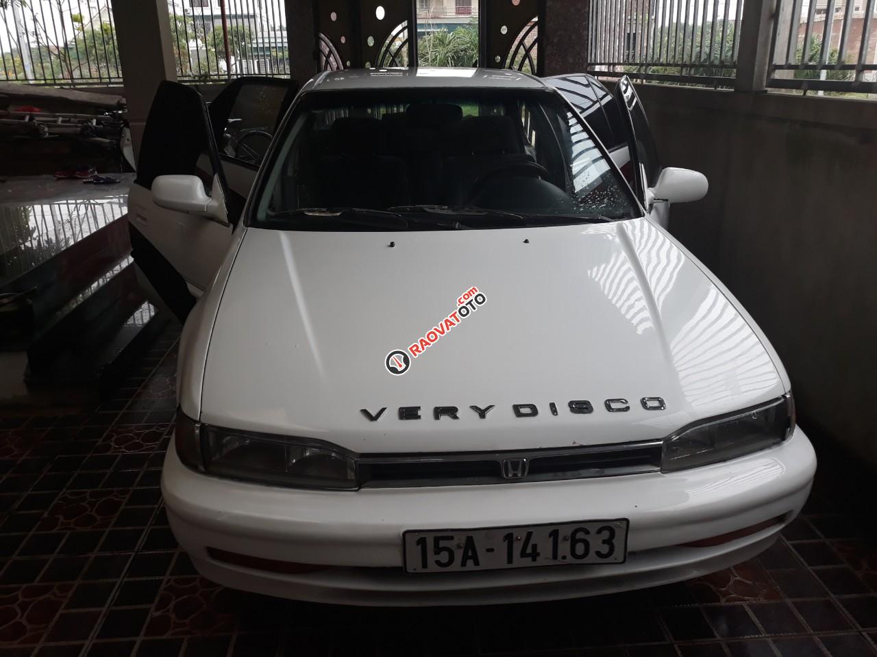 Bán Honda Accord năm 1992, màu trắng, xe nhập-13