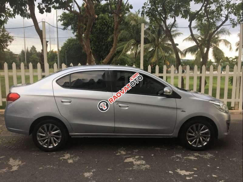 Bán xe Mitsubishi Attrage CVT 2015 nhập Thái Lan, màu xám bạc, đã đi 57.000km-4