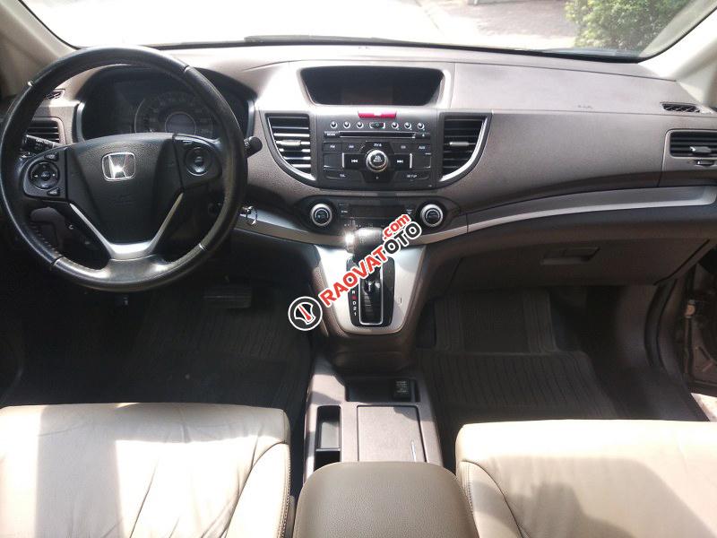 Bán Honda CR V 2.0AT năm 2013, màu xám chính chủ, giá tốt-9