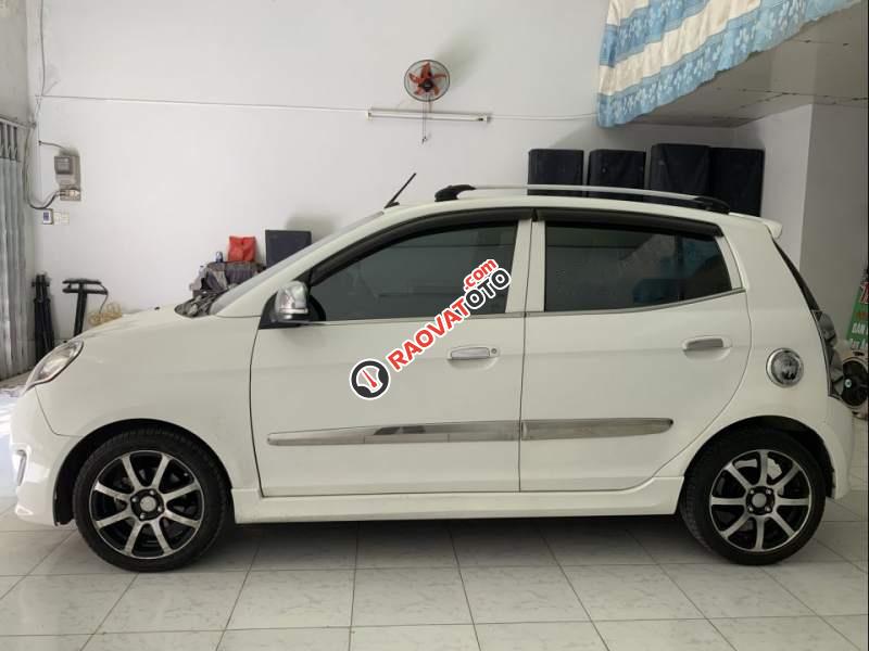 Cần bán gấp Kia Morning 1.1AT sản xuất 2011, màu trắng chính chủ-2