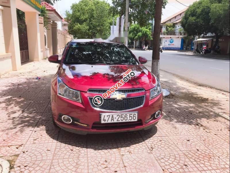 Bán xe Chevrolet Cruze LS năm 2014, màu đỏ, giá 395tr-1