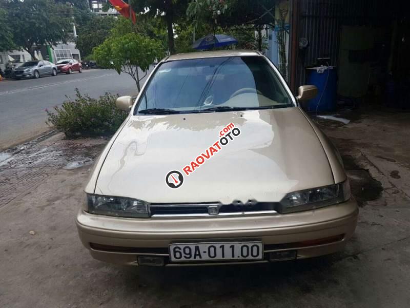 Bán xe Honda Civic đời 1995, màu vàng, nhập khẩu nguyên chiếc -1