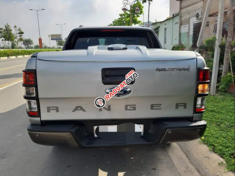 Bán Ford Ranger Wildtrack 3.2 đời 2016, màu xám, nhập khẩu  -2