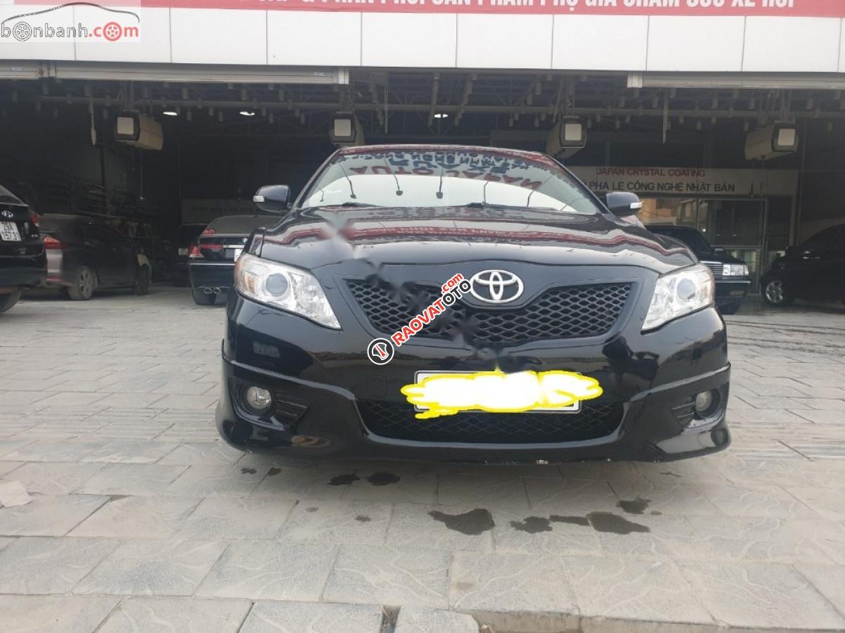 Bán Toyota Camry SE năm sản xuất 2009, màu đen, xe nhập-9