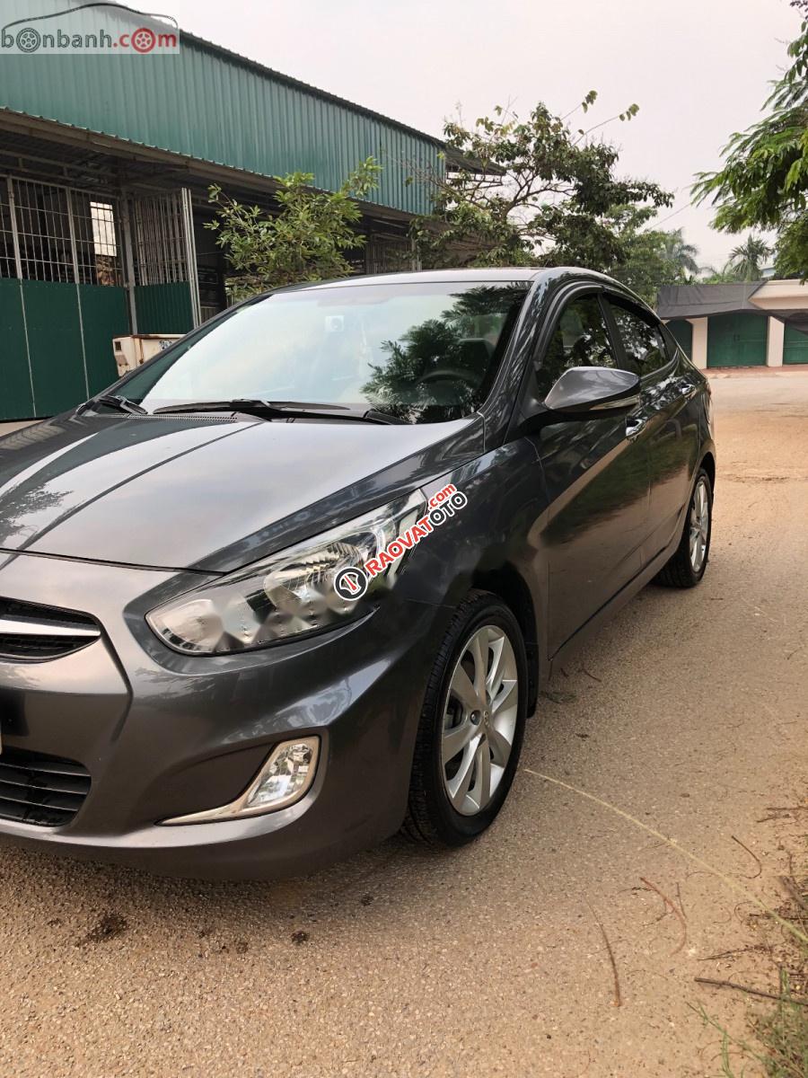 Cần bán lại xe Hyundai Accent AT 2012, màu xám, xe nhập chính chủ-5