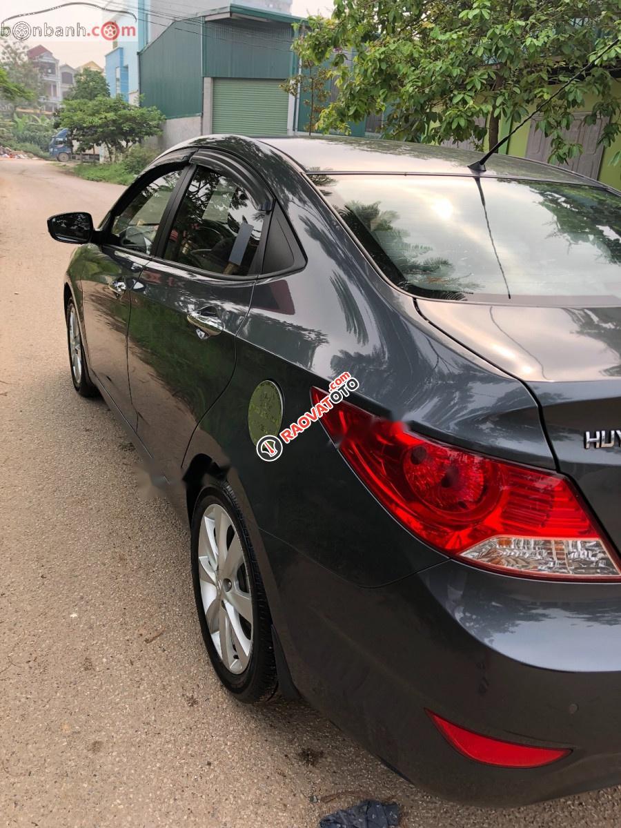 Cần bán lại xe Hyundai Accent AT 2012, màu xám, xe nhập chính chủ-4