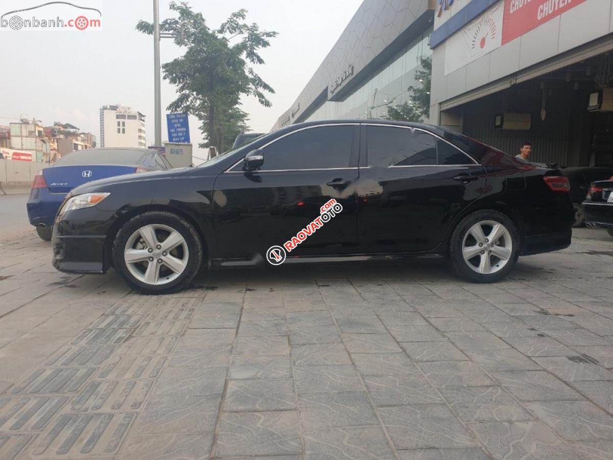 Bán Toyota Camry SE năm sản xuất 2009, màu đen, xe nhập-8