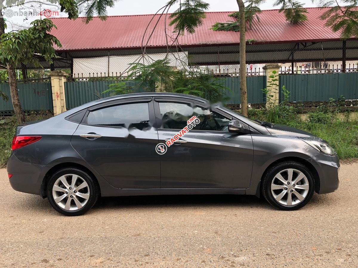 Cần bán lại xe Hyundai Accent AT 2012, màu xám, xe nhập chính chủ-2