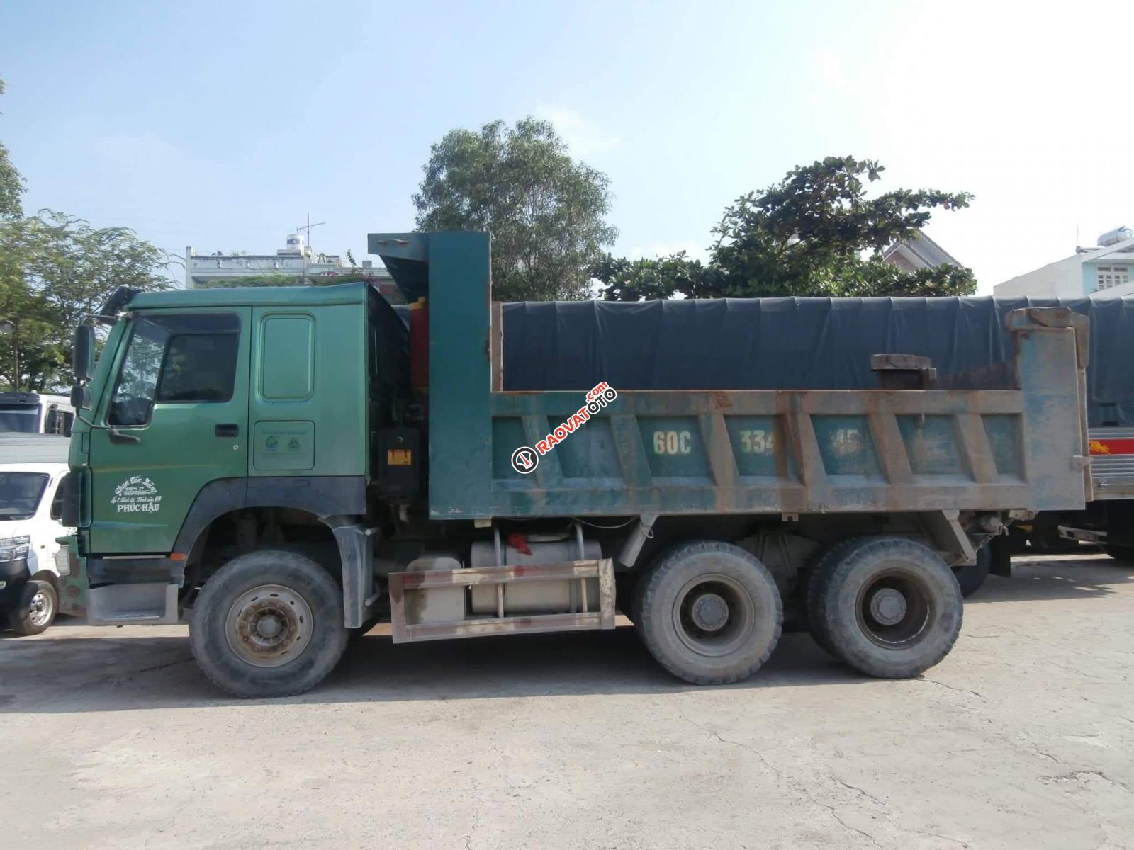Bán tải HOWO CNHTC Sino Truck 2015 (Xanh lục)-1